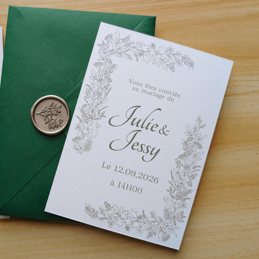 FAIRE-PARTS Faire-parts de mariage